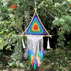 Bali Dreamcatchers - Large Multi Pyramid