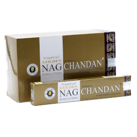 15g Golden Nag - Chandan Incense