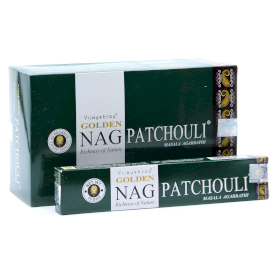 15g Golden Nag - Pathouli Incense