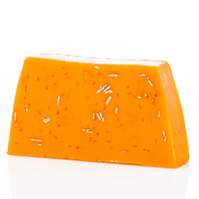Handmade Soap Loaf - Smiling Orange - Slice Approx. 100g