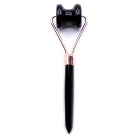 Gemstone Jawline Roller - Black Obsidian