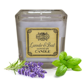 Soybean Jar Candles - Lavender & Basil