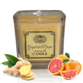 Soybean Jar Candle - Grapefruit & Ginger