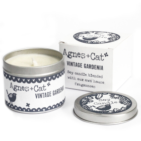 Tin Candle - Vintage Gardenia