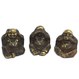 Set of 3 - See No Evil etc - Buddha