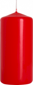 Single Pillar Candle 50x100mm - Red