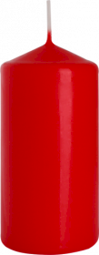 Single Pillar Candle 60x120mm - Red