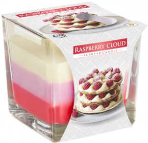 Rainbow Jar Candle - Raspberry Cloud