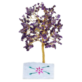 Amethyst Gemstone Tree - 320 Stones