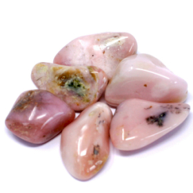 24x Medium Tumble Stone - Peruvian opal (B grade)