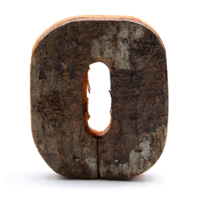 Rustic Bark Number - 