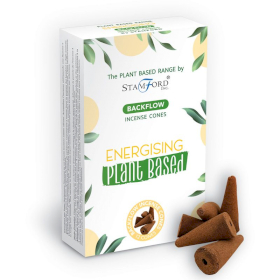 Plant Based Backflow Incense Cones - Energising