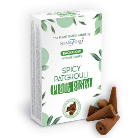 Plant Based Backflow Incense Cones - Spicy Patchouli