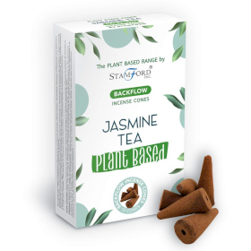 Plant Based Backflow Incense Cones - Jasmine Tea