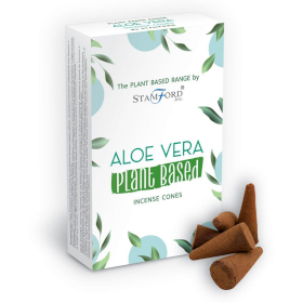 Plant Based Incense Cones - Aloe Vera