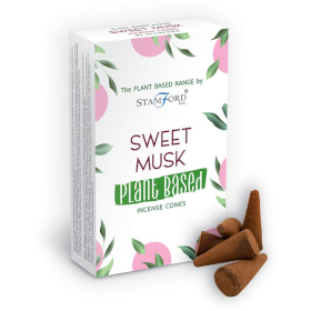 Plant Based Incense Cones - Sweet Musk