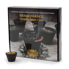 Box of 12 Resin Cups - Frankinsence