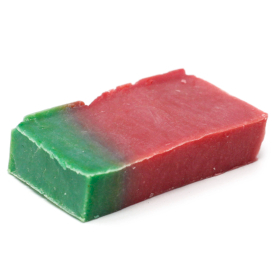 Watermelon - Olive Oil Soap Slice