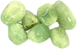 24x L Tumble Stones - Prehnite L (A grade))
