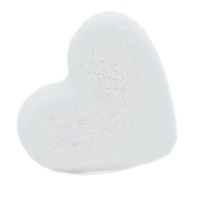 Love Heart Bath Bomb 70g - Coconut