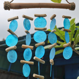 Blue Driftwood Chime