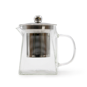 Glass Infuser Teapot - Tower Shape - 350ml