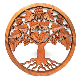 Tree of Life Grapes Panel - 40cm