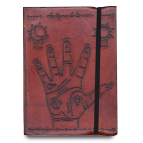 Small Notebook with strap - Palmistry