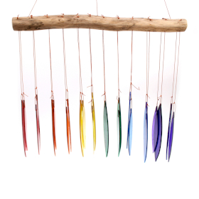 Rainbow Glass Chime - Assorted