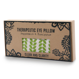 Agnes & Cat Eye Pillow -  Clear & Clarity