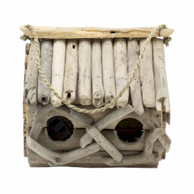 Driftwood Birdbox - Double