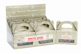Box of  - Satya White Sage Backflow Dhoop Cone