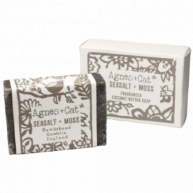 140g Handmade Soap - Seasalt And Moss