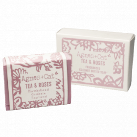 140g Handmade Soap - Tea & Roses