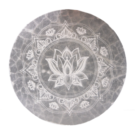 Medium Charging Plate 10cm -  Lotus Mandala