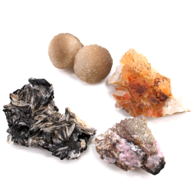 Mineral Specimens - Mixed Pieces (approx 24 pieces)