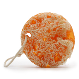 Fruity Scrub Soap on a Rope - Grapefruit WL