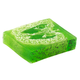 Loofah Soap Slice 115g - Lime & Tyme Toughy