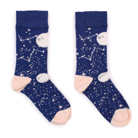 Hop Hare Bamboo Socks (41-46) - Moon Walk