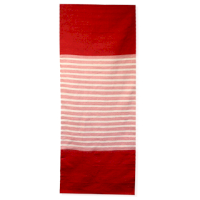 Indian Cotton Rug - 70x170cm - Red/Pink
