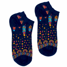 S/M Hop Hare Bamboo Socks Low (36-40) - Indian Feathers