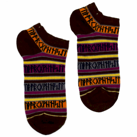 S/M Hop Hare Bamboo Socks Low (36-40) - Rune Stones