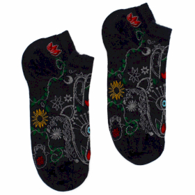 S/M Hop Hare Bamboo Socks Low (36-40) - Hamsa