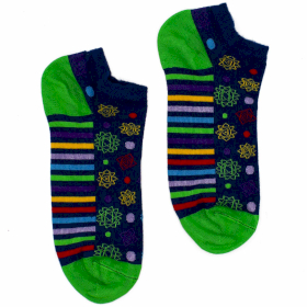 S/M Hop Hare Bamboo Socks Low (36-40) - 7 Chakra