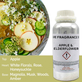 Apple & Elderflower Pure Fragrance Oil - 500ml