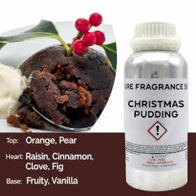 Christmas Pudding Pure Fragrance Oil - 500ml