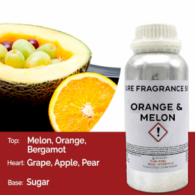 Orange & Melon Pure Fragrance Oil - 500ml