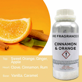 Cinnamon & Orange Pure Fragrance Oil - 500ml