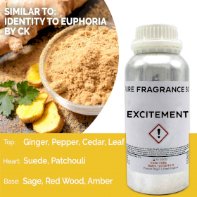 Excitement Pure Fragrance Oil - 500ml