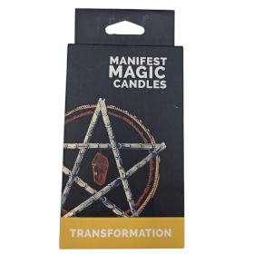 Manifest Magic Candles (pack of 12) - Black - Transformation